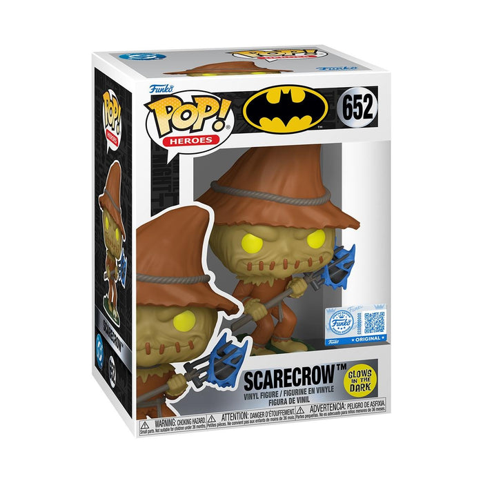Funko Pop Heroes: DC Batman La Serie Animada - Scarecrow Glow Exclusivo