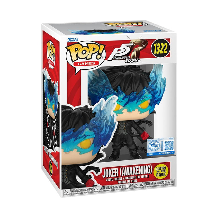 Funko Pop Games: Persona 5 - Joker Awakening Glow Exclusivo