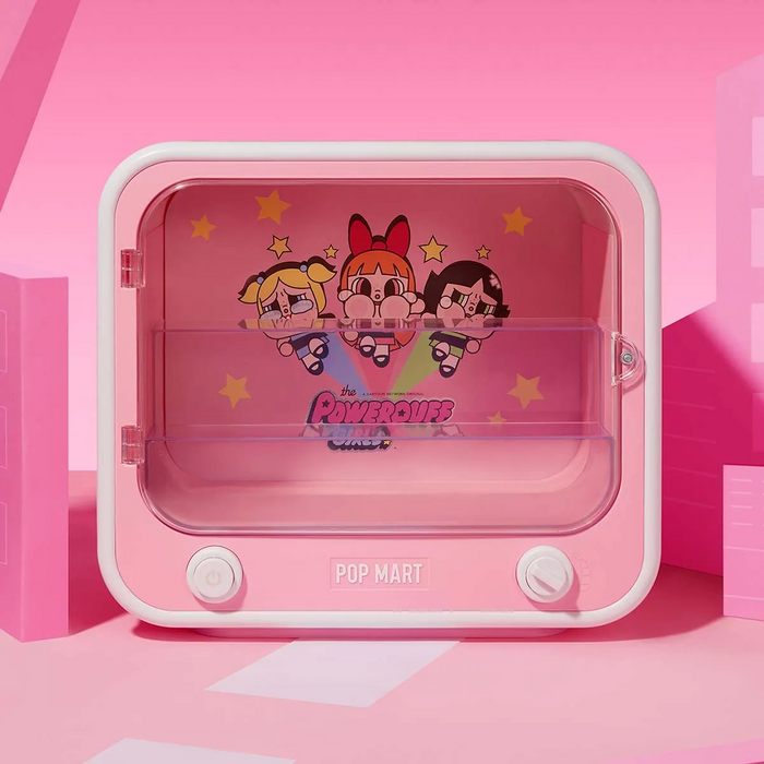 POP MART: CRYBABY x Powerpuff Girls Series - TV Set Luminous Display Container