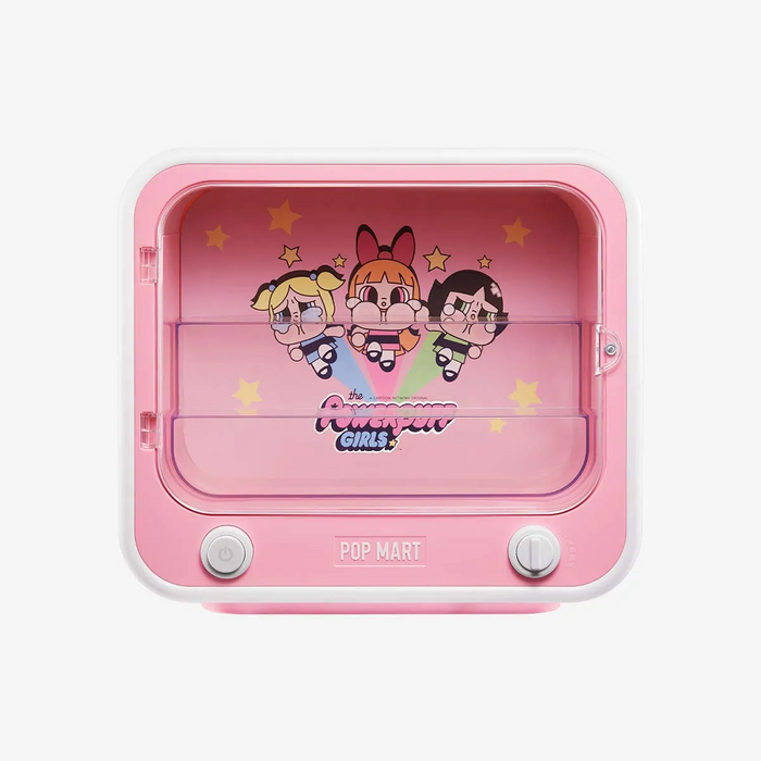 POP MART: CRYBABY x Powerpuff Girls Series - TV Set Luminous Display Container