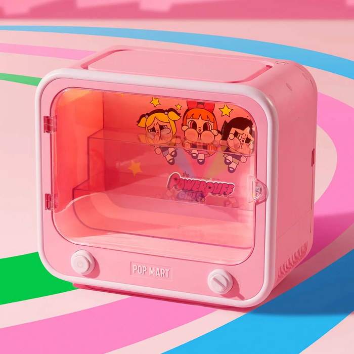 POP MART: CRYBABY x Powerpuff Girls Series - TV Set Luminous Display Container