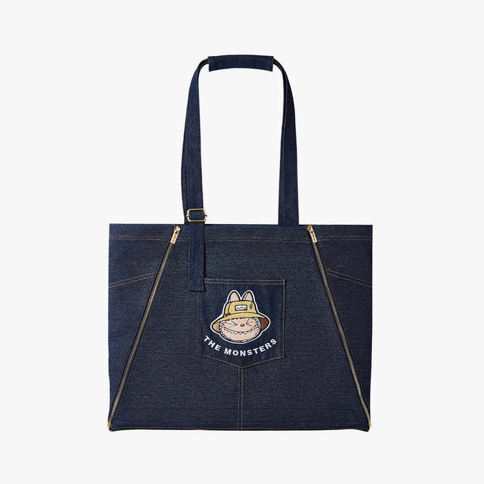 POP MART: Labubu The Monsters - Fall In Wild Series - Denim Apron Bag