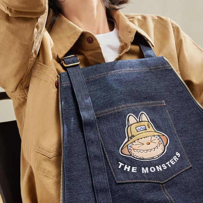 POP MART: Labubu The Monsters - Fall In Wild Series - Denim Apron Bag