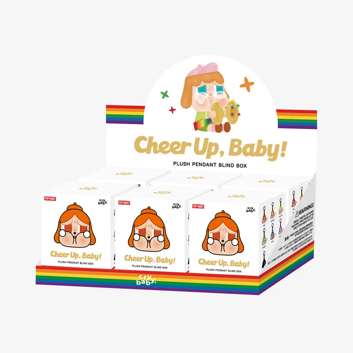 POP MART: CRYBABY - CHEER UP, BABY! SERIES - Plush Pendant Blind Box