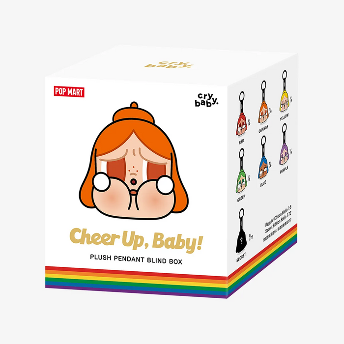 POP MART: CRYBABY - CHEER UP, BABY! SERIES - Plush Pendant Blind Box