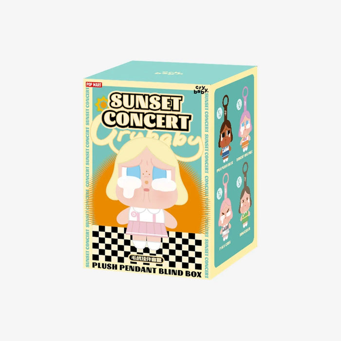 POP MART: CRYBABY - Sunset Concert Series - Plush Pendant Blind Box