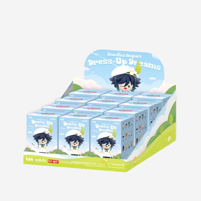 POP MART: Genshin Impact - Dress-Up Dreams Themed Chibi Series Figures