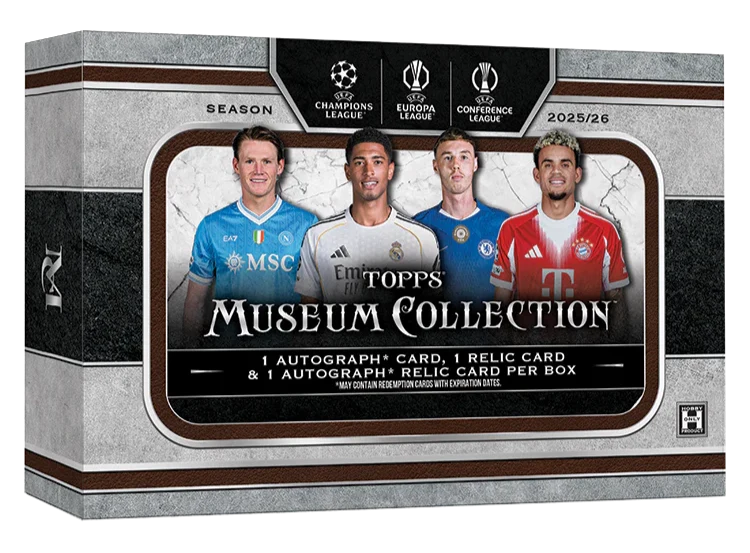 Topps Soccer: 2025-26 UCC Museum Collection - Hobby Box