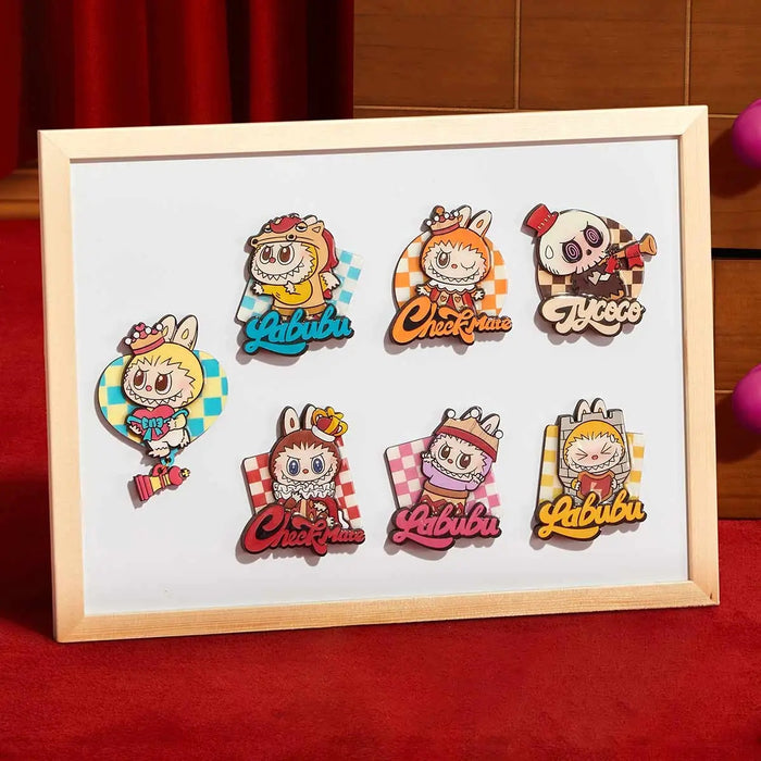 POP MART: Labubu The Monsters - Let's Checkmate Series - Fridge Magnet Blind Box