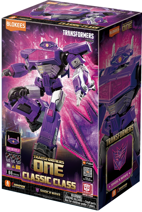 Blokees Transformers Classic Class: Transformers One - 18 Shockwave 71184