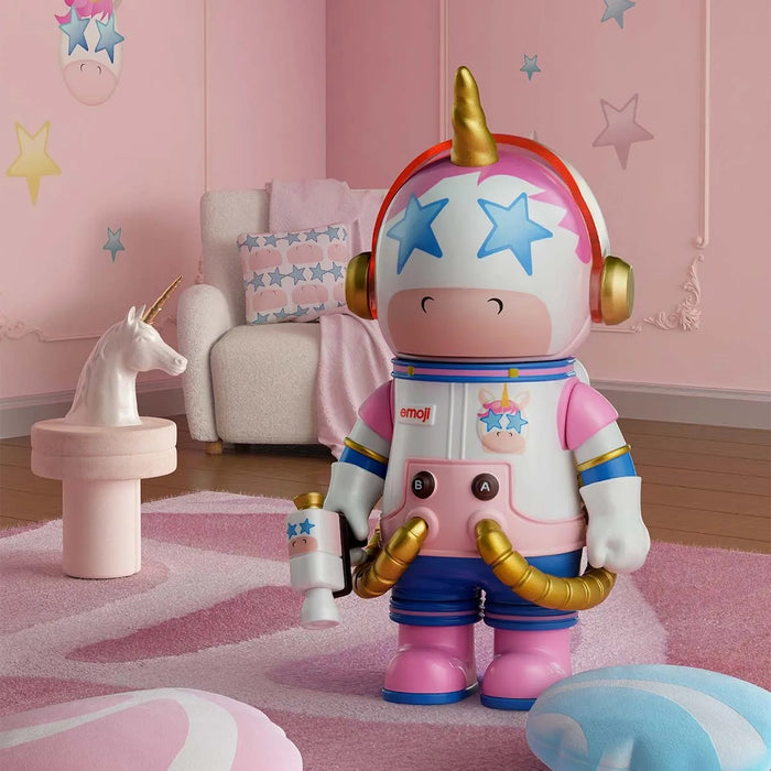 POP MART: MEGA SPACE MOLLY 100% x emoji？ - Series