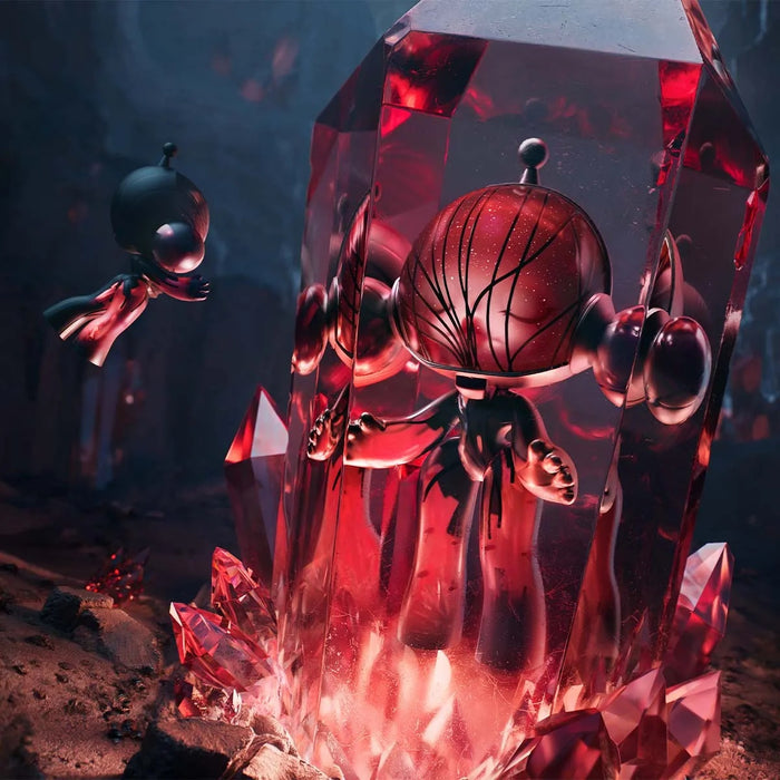 POP MART: MEGA SKULLPANDA 400% - Red Crystal