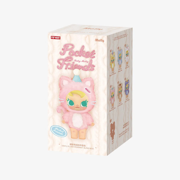 POP MART: Baby Molly Pocket Friends - Series Vinyl Plush Pendant