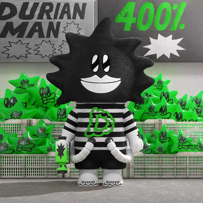 POP MART: Mega Royal Molly - 400% LALA COMPANY DURIAN MAN
