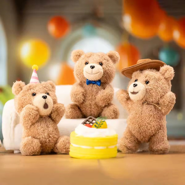 POP MART: Ted2 - Teddy Bear Action Plush Pendant