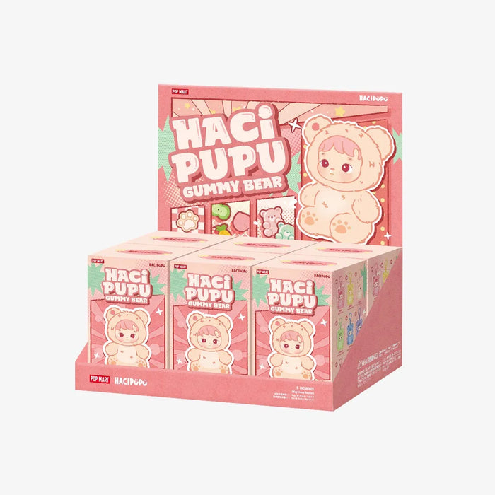 POP MART: HACIPUPU - Gummy Bear Series Vinyl Plush Pendant Blind Box