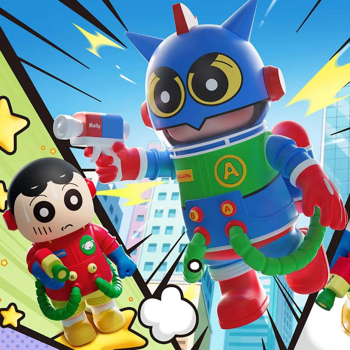 POP MART: MEGA SPACE MOLLY 400%+100% - Crayon Shinchan
