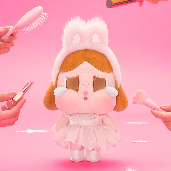 POP MART: CRYBABY - SHINY SHINY SERIES Plush Doll Pink