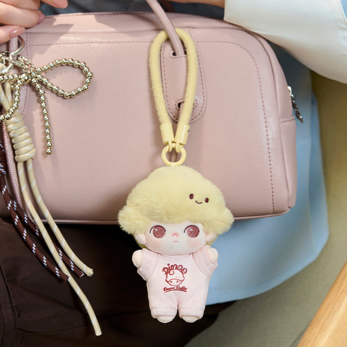 POP MART: DIMOO - Series Crush on Coffee Soft - faced Plush Keychain