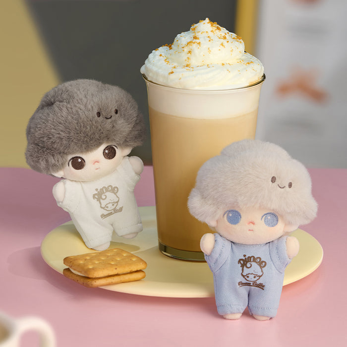 POP MART: DIMOO - Series Crush on Coffee Soft - faced Plush Keychain