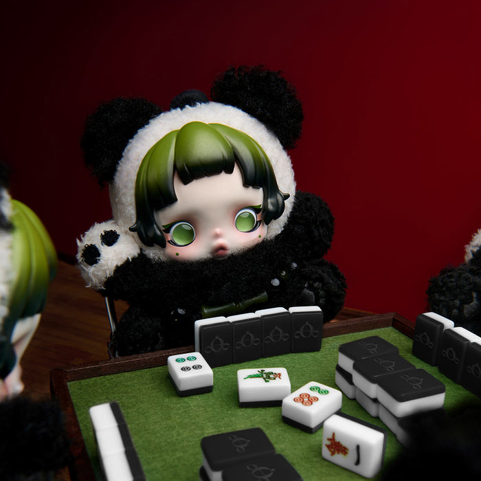 POP MART: Skullpanda - Lazy Panda Plush Doll Pendant