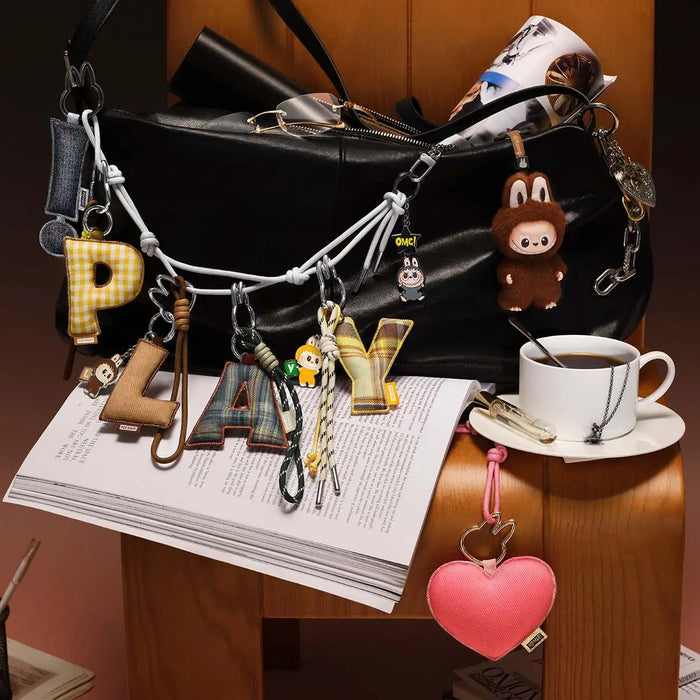 POP MART: Labubu The Monsters - Pin for Love Series - Letter Pendant Blind Box (N-Z)