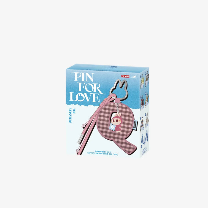 POP MART: Labubu The Monsters - Pin for Love Series - Letter Pendant Blind Box (N-Z)