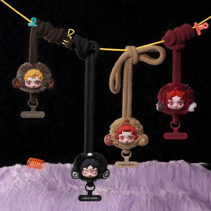 POP MART: SKULLPANDA - You Found Me！Series Phone Lanyard