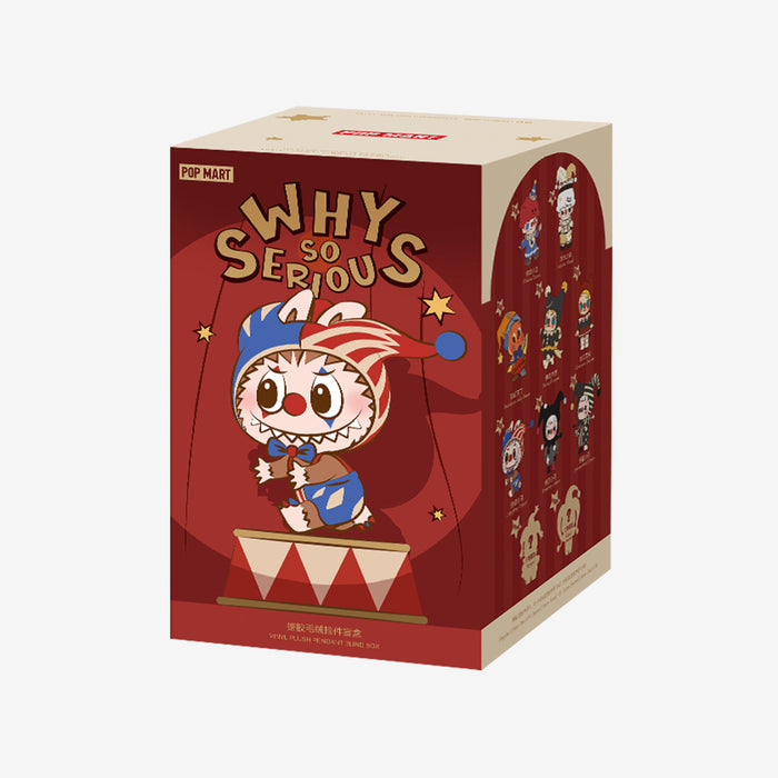 POP MART: Labubu The Monsters Why So Serious Series Vinyl Plush Pendant