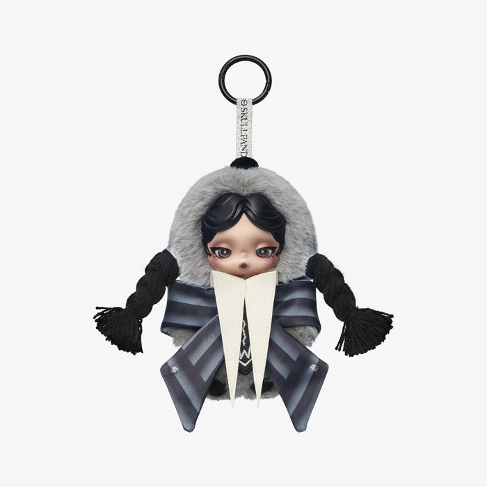 POP MART: SKULLPANDA × Wednesday Plush Nevermore Academy Uniform Version