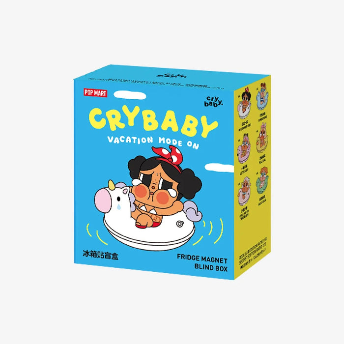 POP MART: CRYBABY - Vacation Mode On Series  -Fridge Magnet Blind Box