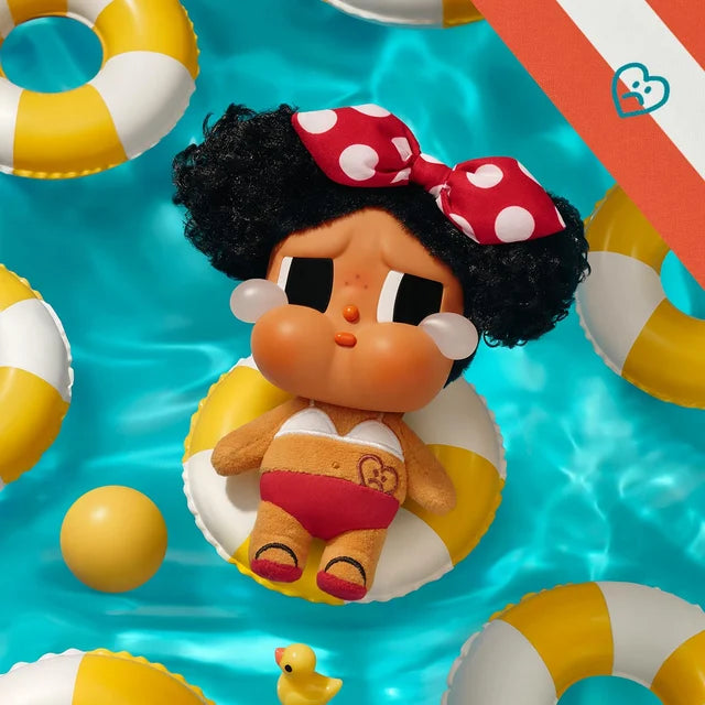 POP MART: CRYBABY - Vacation Mode On Series Vinyl Plush Pendant Blind Box