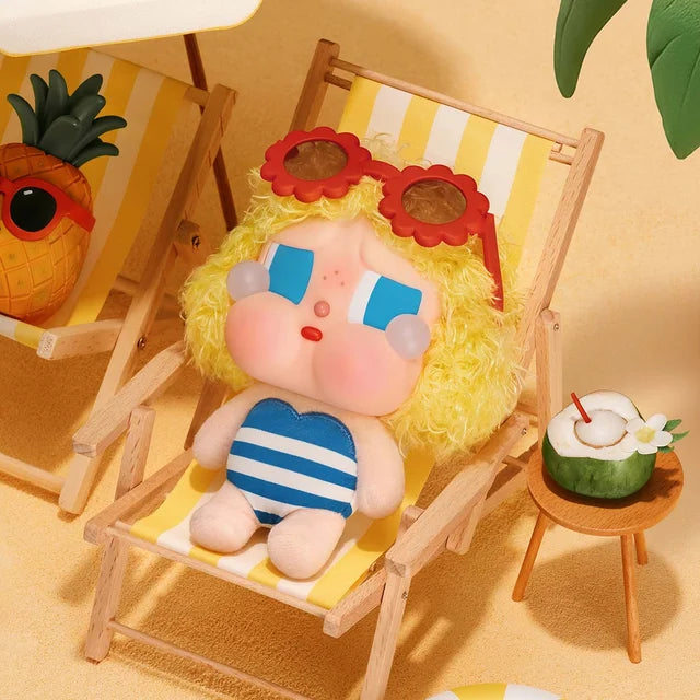 POP MART: CRYBABY - Vacation Mode On Series Vinyl Plush Pendant Blind Box