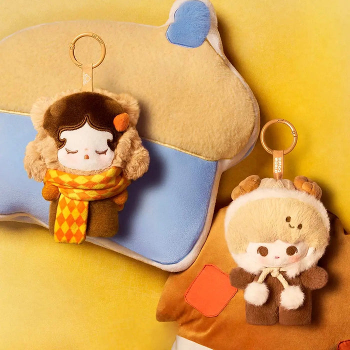 POP MART: POP BEAN - Fluffy & Cozy Series - Plush Pendant Blind Box