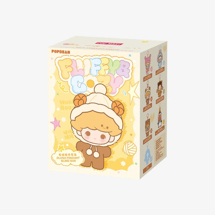 POP MART: POP BEAN - Fluffy & Cozy Series - Plush Pendant Blind Box