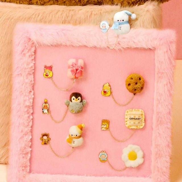 POP MART: POP BEAN - Fluffy & Cozy Series  - Fridge Magnet Blind Box