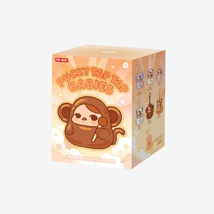 POP MART: PUCKY - Tap Tap Babies Series Vinyl Plush Pendant Blind Box