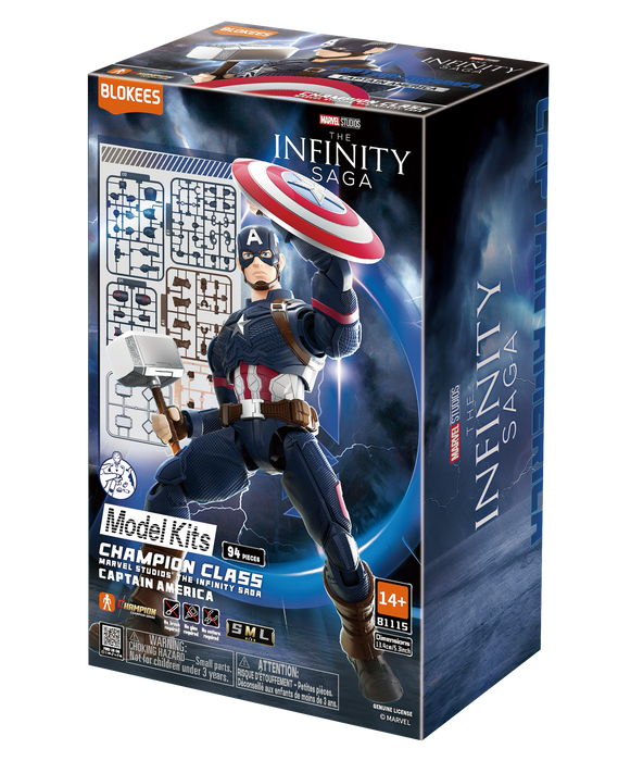 Blokees Marvel Infinity Saga Champion Class: Capitan America 81115