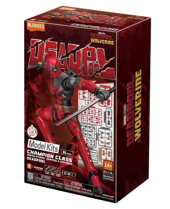 Blokees Marvel Infinity Saga Champion Class: Deadpool & Wolverine - Deadpool 81116