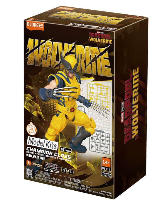 Blokees Marvel Infinity Saga Champion Class: Deadpool & Wolverine - Wolverine 81117