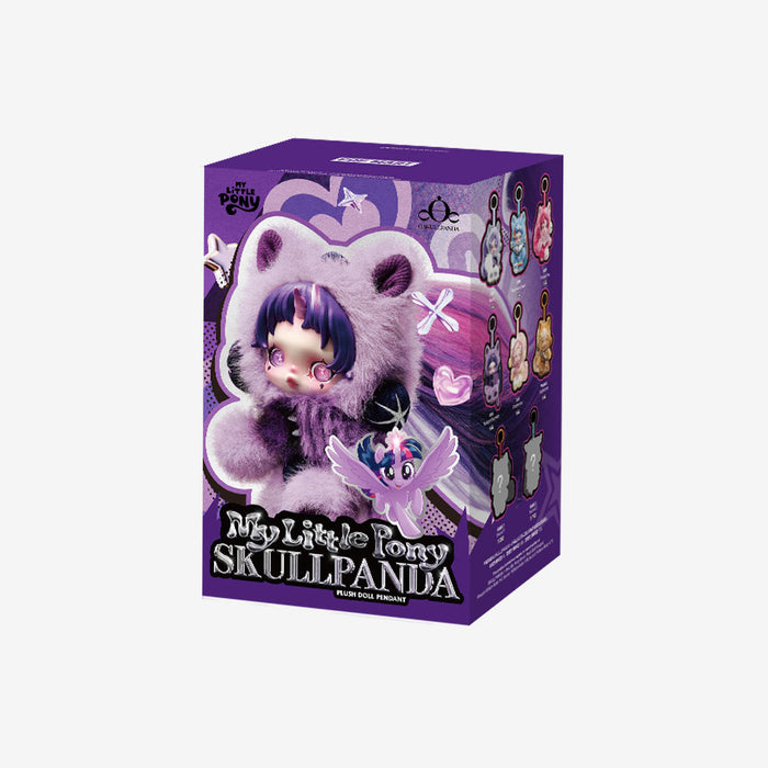 POP MART: Labubu Skullpanda x My Little Pony Doll Pendant