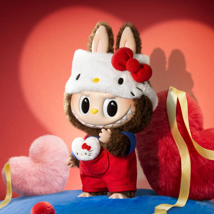 POP MART: Labubu The Monsters x Hello Kitty Vinyl Plush Doll