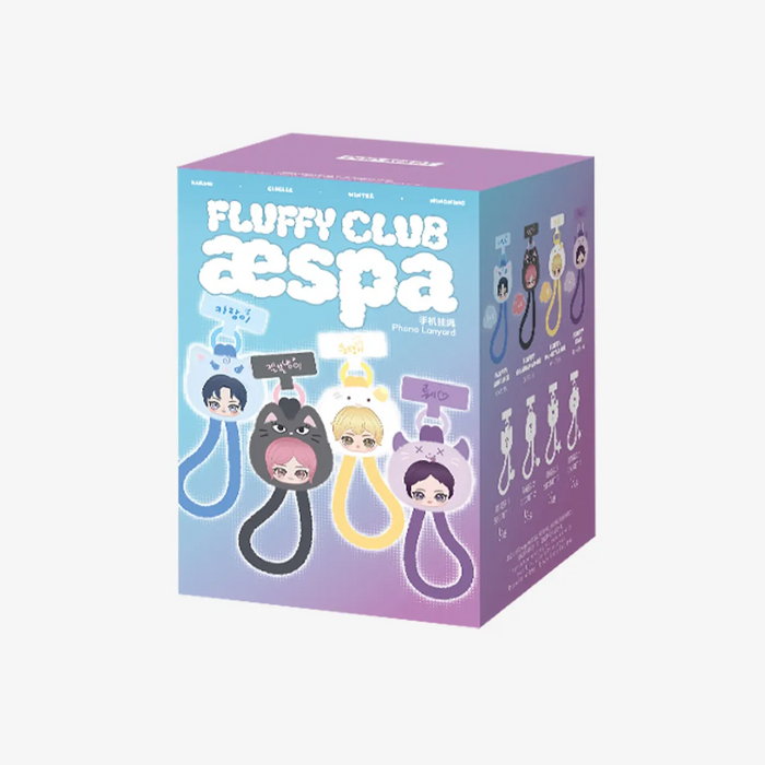 POP MART: aespa Fluffy Club Series - Phone Lanyard