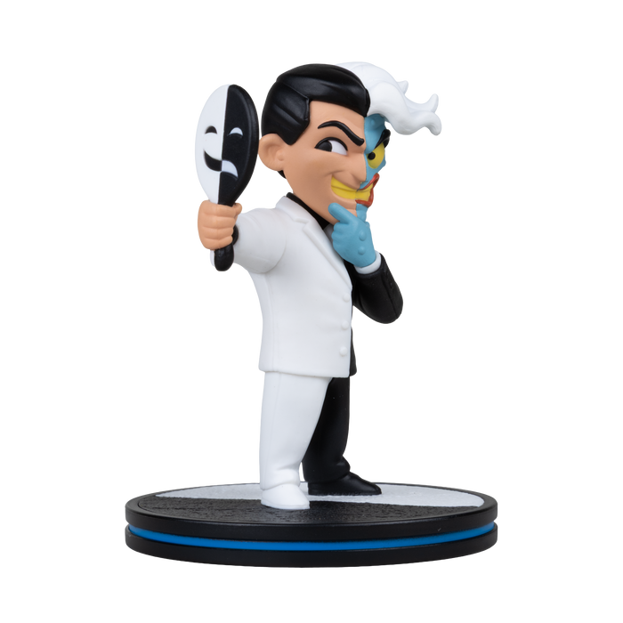 Mcfarlane Qmx Q Fig Deluxe: Dc Comics - Twoface con espejo