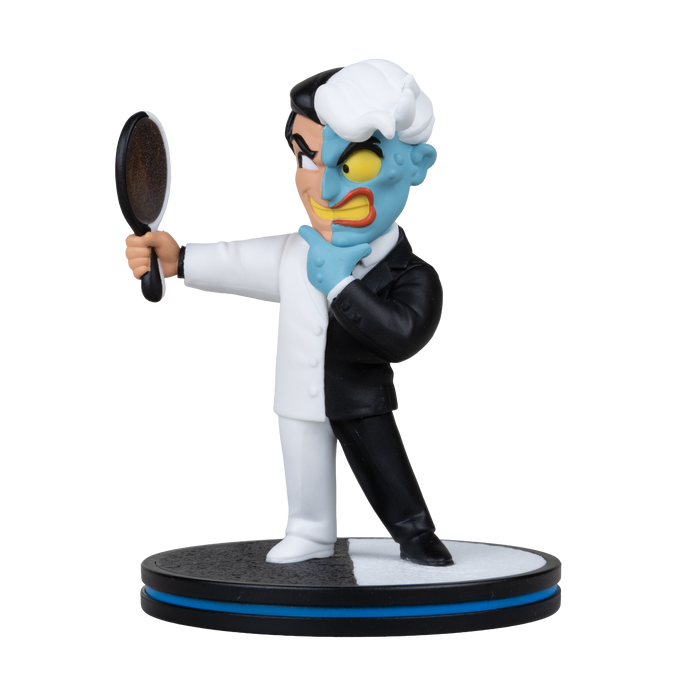 Mcfarlane Qmx Q Fig Deluxe: Dc Comics - Twoface con espejo