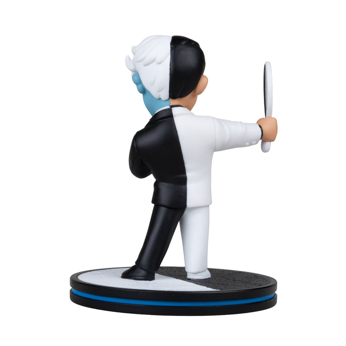 Mcfarlane Qmx Q Fig Deluxe: Dc Comics - Twoface con espejo