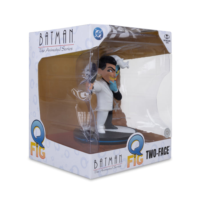 Mcfarlane Qmx Q Fig Deluxe: Dc Comics - Twoface con espejo