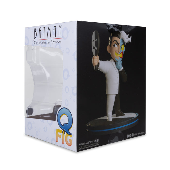 Mcfarlane Qmx Q Fig Deluxe: Dc Comics - Twoface con espejo