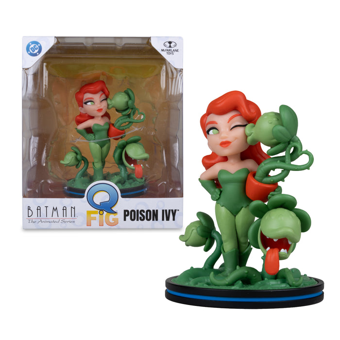 Mcfarlane Qmx Q Fig Deluxe: Dc Comics - Poison Ivy con Plantas carnivoras