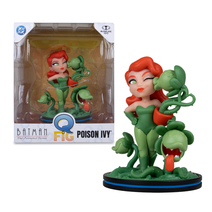 Mcfarlane Qmx Q Fig Deluxe: Dc Comics - Poison Ivy con Plantas carnivoras